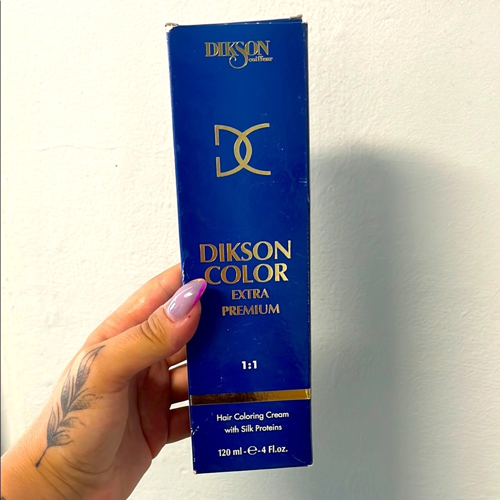 Dickson Purple permanent hair color